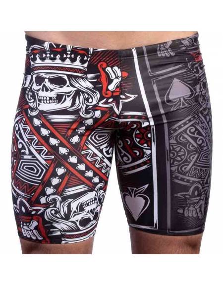 Costume Nuoto al Ginocchio Jammer Re Skull